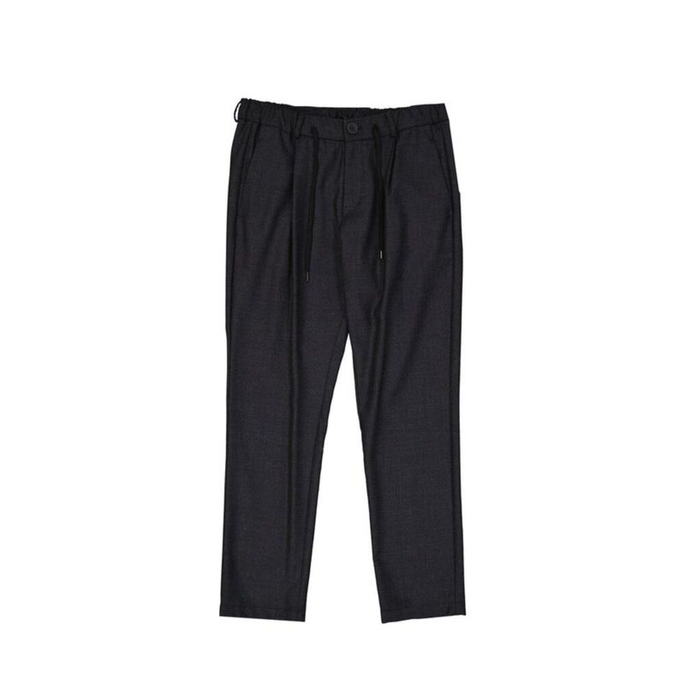 Herno Gray Wool Casual Men's Pants
